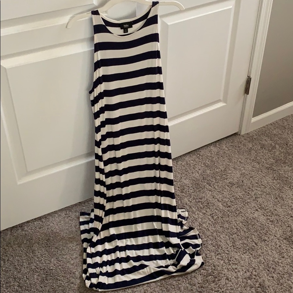 Mossimo striped maxi dress